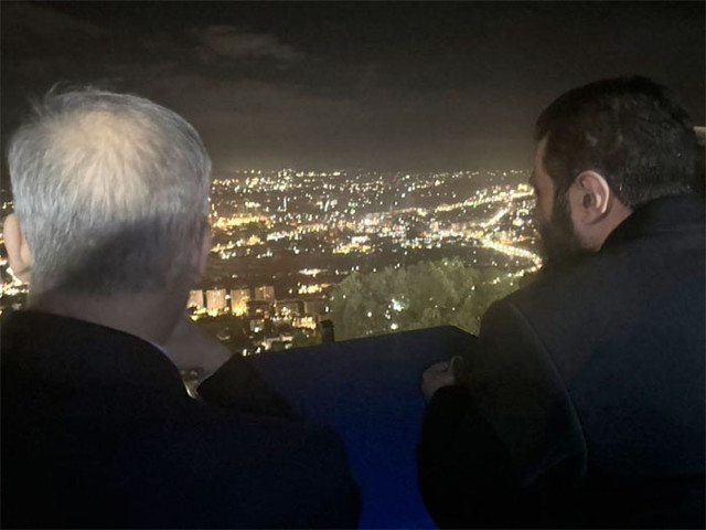 Hakan Fidan ve Suriye'nin yeni lideri Ahmed eş-Şera Kasun Dağı'nda beraber çay içti - Resim: 3