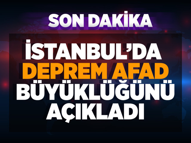 İstanbul Silivri'de deprem oldu! AFAD ve Kandilli Rasathanesi'nden açıklama - Resim: 0