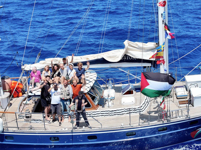 İsrail ordusu Madleen gemisine müdahale etti aktivistlerin akibeti belli oldu - Resim: 1