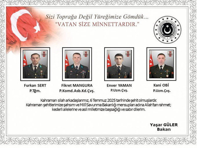 Irak'ta mağarada metan gazından şehit olanların sayısı 12'ye yükseldi - Resim: 2