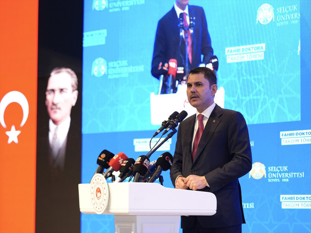 Bakan Kurum'a Selçuk Üniversitesi'nden fahri doktora ünvanı - Resim: 2