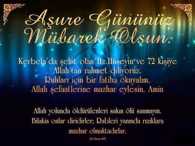 Resimli aşure günü mesajları aşure günü tebrikleri-2018 - Resim: 2