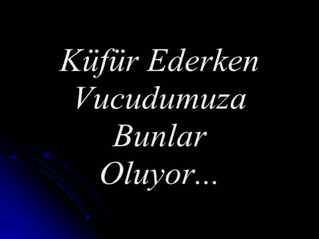 Küfür edenlerin çekeceği azap! - Resim: 1