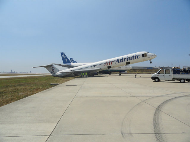 Uçak şaha kalktı - Resim: 2