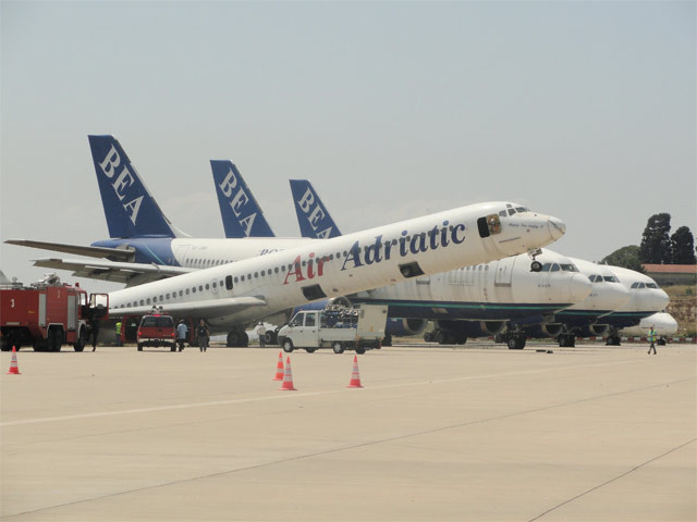 Uçak şaha kalktı - Resim: 4