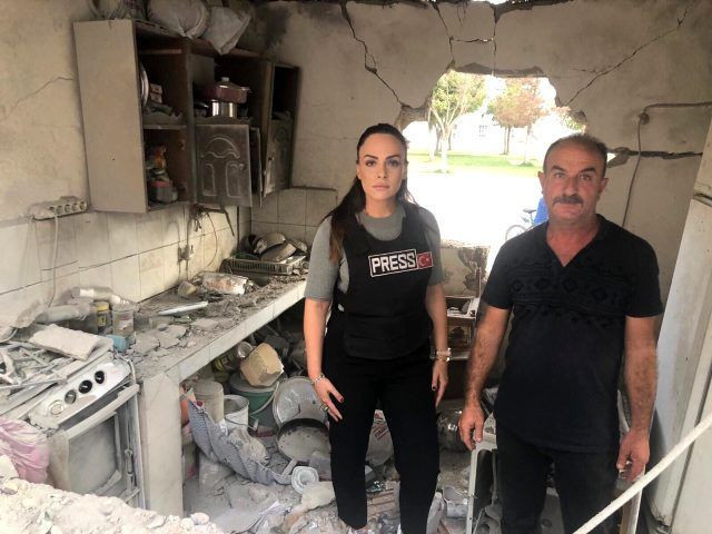 Barış Pınarı Harekatı için sınıra giden Buket Aydın'a meslektaşı Ece Üner'den destek geldi - Resim: 1