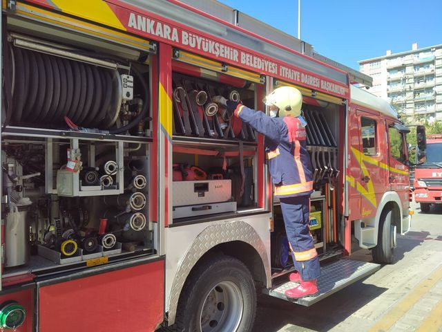 Ankara'da panik anları! Patlama sesi korkuttu - Resim: 4