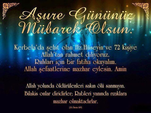Aşure günü mesajları resimli kısa aşure günü tebrikleri-yeni 2021 - Resim: 2