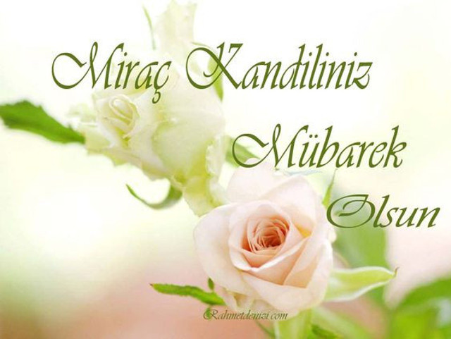 Miraç Kandili mesajları resimli kısa tebrik sözleri-2019 yeni - Resim: 3