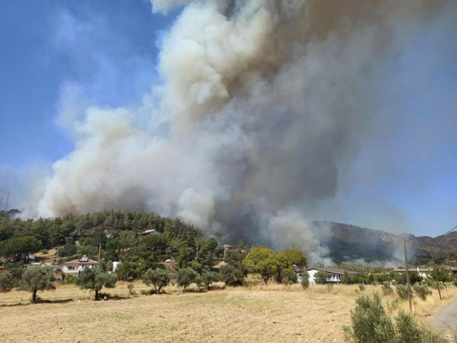 Manavgat, Köyceğiz, Çökertme orman yangınlarında son durum haberler kötü - Resim: 1