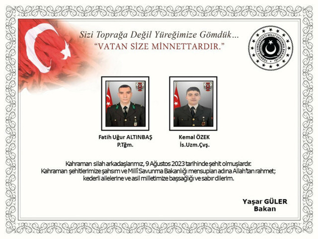 Pençe-Kilit operasyonu bölgesinde 4 askerimiz şehit oldu - Resim: 4