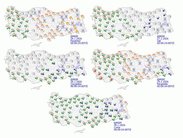 Meteoroloji’den 9 il için sarı kodlu uyarı - Resim: 0