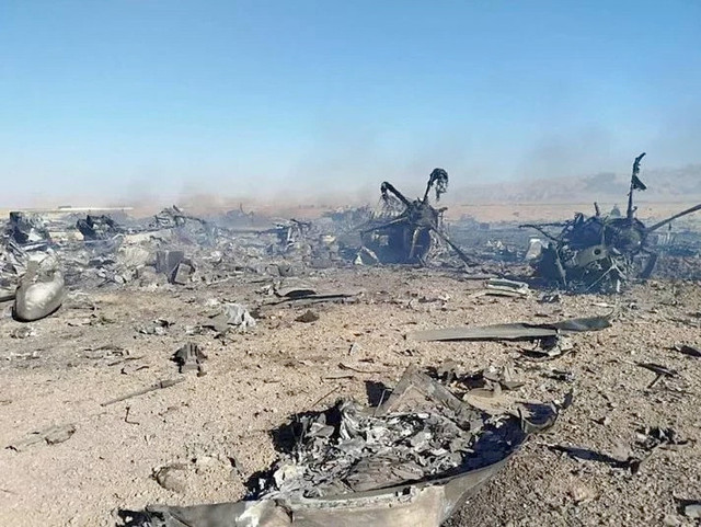 İran işi fiyaskoymuş! ABD kendi askerini bombalayıp helikopterleri imha etmiş - Resim: 2