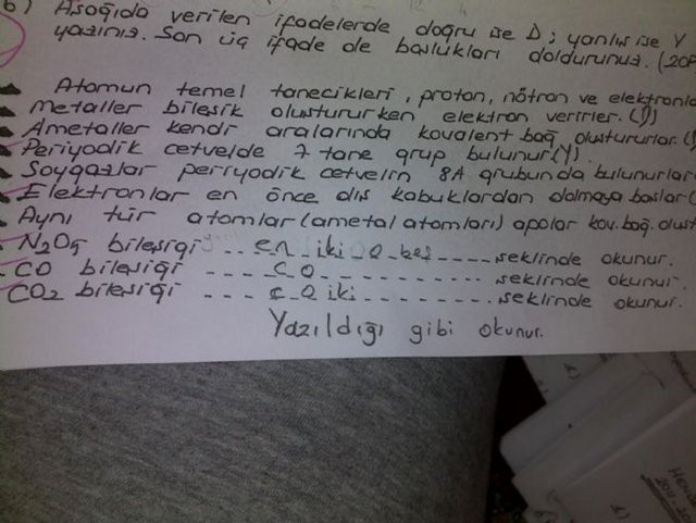 Bu cevaplar sizi güldürecek! - Resim: 1