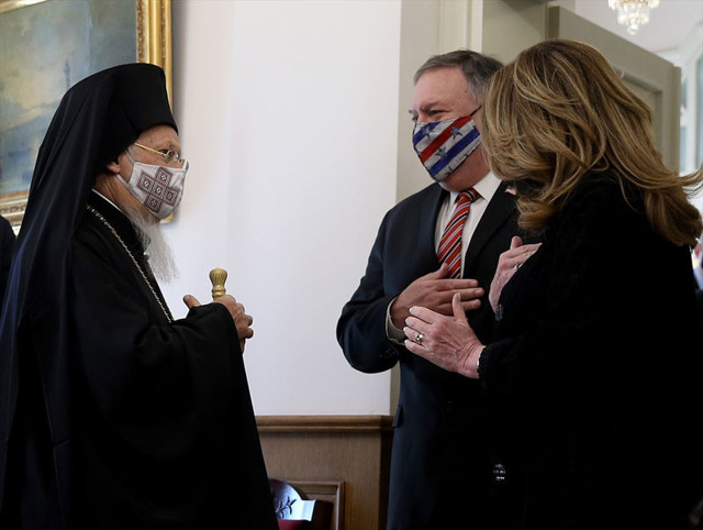 ABD Dışişleri Bakanı Pompeo'nun tartışma yaratan İstanbul ziyareti başladı - Resim: 0