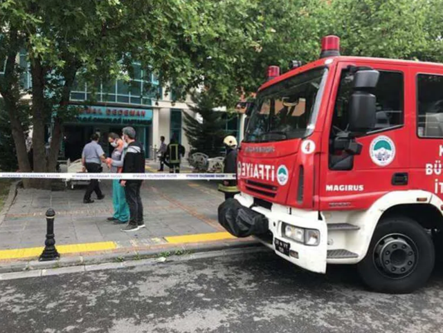 Kayseri'de Onkoloji Hastanesi'nde yangın! Hastalar apar topar çıkarıldı - Resim: 0