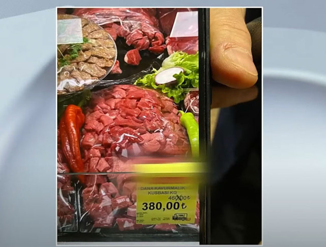 Kıymanın kilosu 600 TL iddiası sonrası canlı yayına 380 TL'ye kıyma ile geldi - Resim: 1
