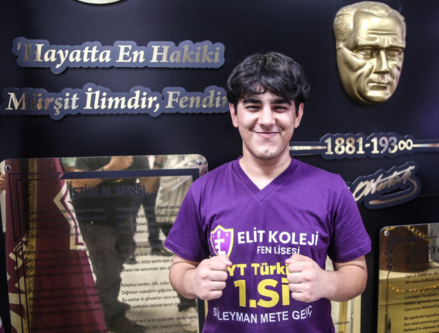 TYT birincisi Süleyman Mete Genç'in hedefi bilgisayar mühendisliği - Resim: 1