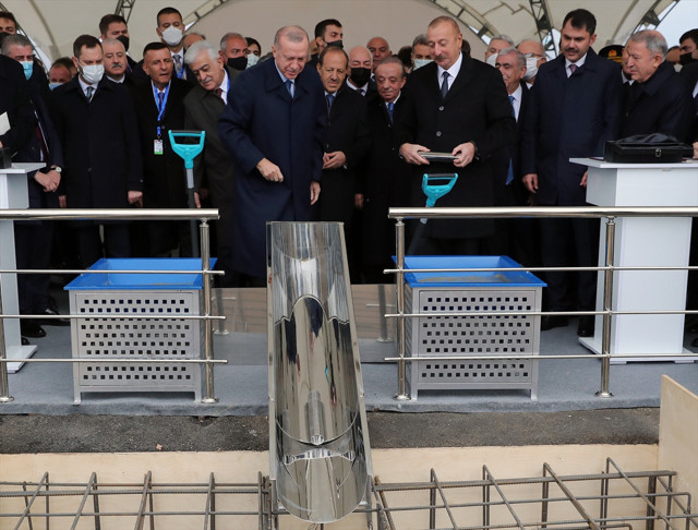 Cumhurbaşkanı Erdoğan Azerbaycan'da Fuzuli Havalimanı açıldı! İlk kez oldu! - Resim: 1