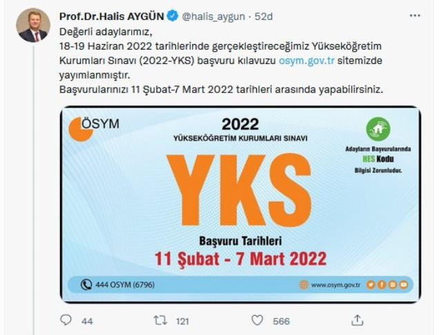YKS başvuru kılavuzu paylaşıldı! Sınav ücretine zam yapıldı - Resim: 0