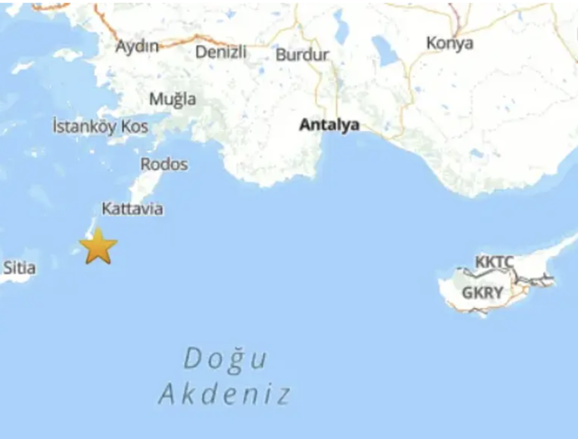 Datça açıklarında korkutan deprem! 5.3 büyüklüğünde sallandı - Resim: 0
