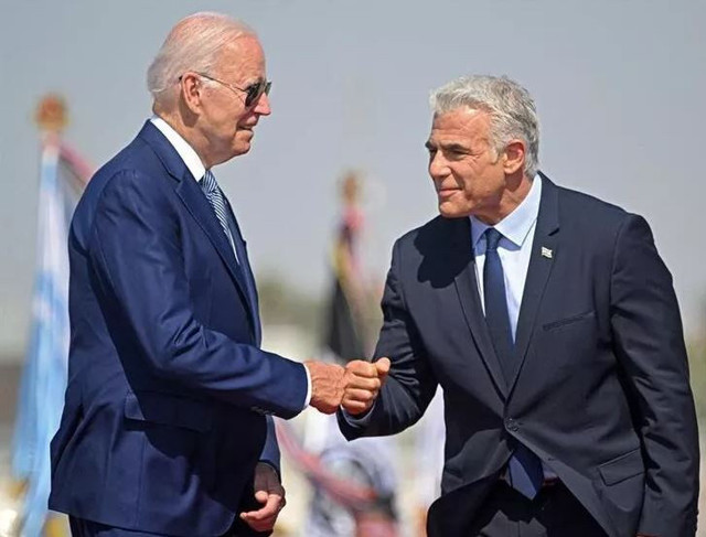 Orta Doğu turu başlayan ABD Başkanı Joe Biden İsrail'e iniş yaptı - Resim: 0