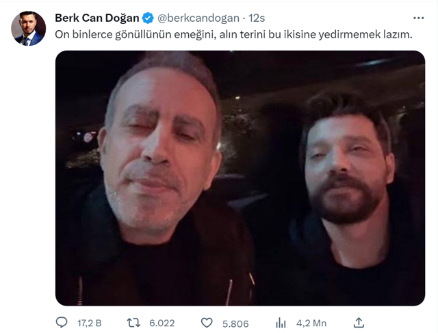 Haluk Levent ve AHBAB hedef oldu! Turgay Güler, Hacı Yakışıklı suçladı Haluk Levent cevap verdi - Resim: 1