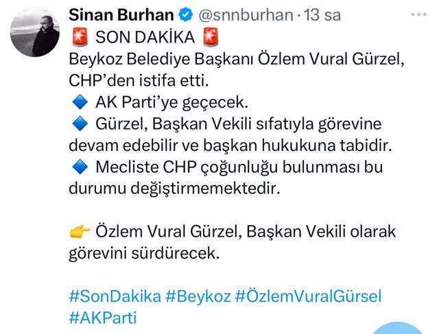 CHP'den istifa eden Özlem Vural Gürzel AK Parti'ye mi geçiyor? Bomba iddia - Resim: 0