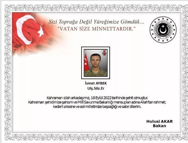 PKK'dan Suruç'ta kalleş saldırı: 1 askerimiz şehit 1 yaralı! TSK 12 teröristi etkisiz hale getirdi - Resim: 0