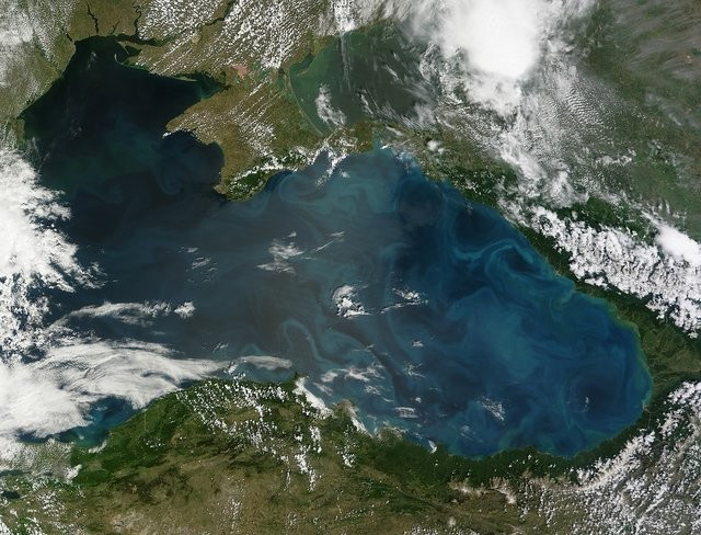 Marmara'daki bu gariplik uzaydan görülüyor NASA açıkladı! - Resim: 1