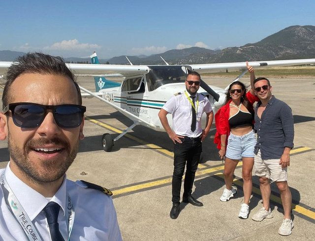Kilo verince iş bulamayan Ümit Erdim pilot oldu ilk yolcuları bakın hangi ünlüler - Resim: 4