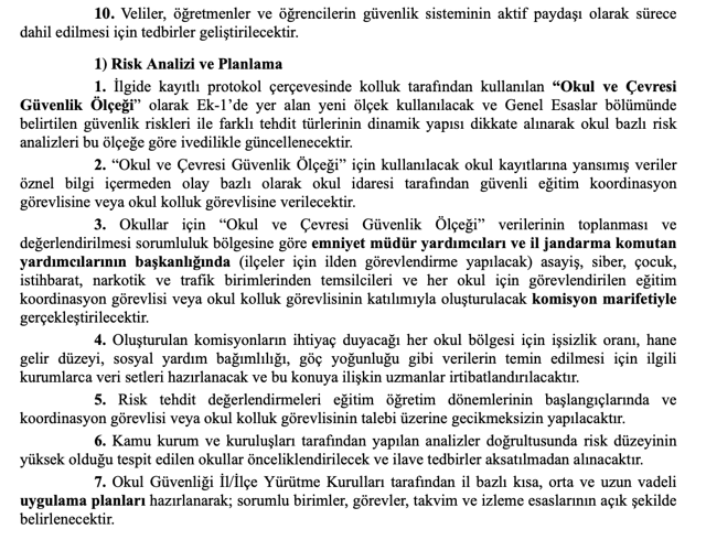 İçişleri Bakanlığı 81 ile genelge gönderdi! Okullarda yeni dönem resmen başladı - Resim: 1