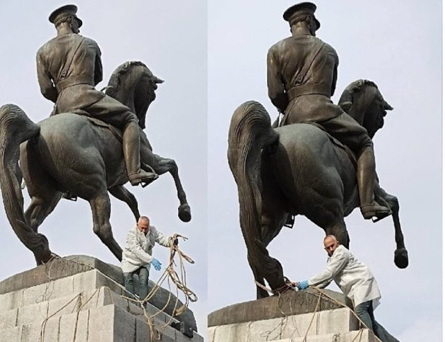 AK Parti'den Atatürk Anıtı saldırısı için tepki: Amaç Türkiye'ye zarar vermek! - Resim: 0