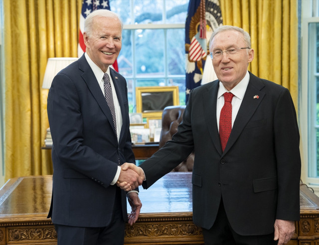 ABD Başkanı Biden, Türkiye Büyükelçisi Mercan'ı Beyaz Saray'da kabul etti! Kayıtlara 'ilk' olarak geçti - Resim: 0