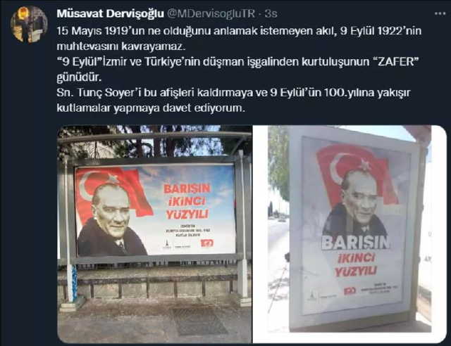 Millet ittifakında İzmir krizi! İYİ Parti'den CHP'ye afiş ayarı - Resim: 1