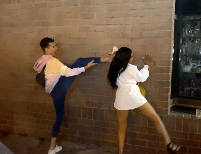 Kerimcan Durmaz'ın Los Angeles'ta sokak ortasındaki kalça dansı olay oldu - Resim: 2