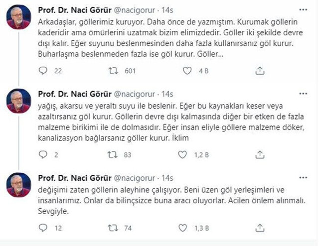 Prof. Naci Görür'den çarpıcı kuraklık uyarısı! Nedenini açıkladı - Resim: 0