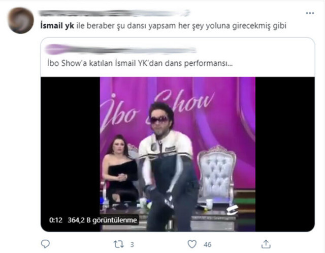 İbo Show'a konuk olan İsmail YK'nın dansı sosyal medyayı salladı! - Resim: 2