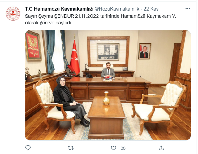 AK Parti MKYK üyesi Şeyma Şendur Amasya'ya kaymakam olarak atandı! - Resim: 0