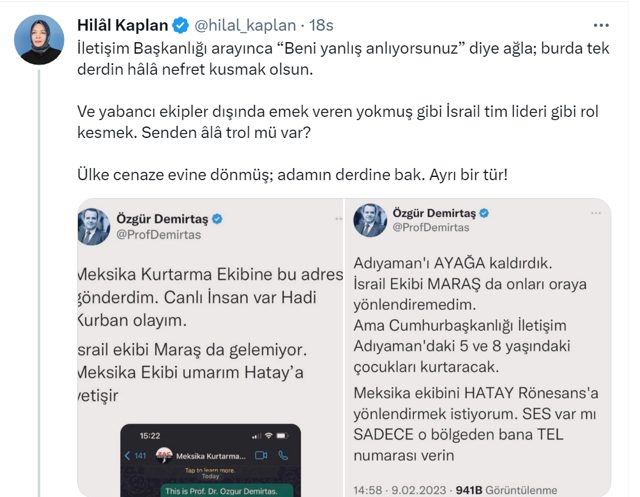 Özgür Demirtaş, Hilal Kaplan'a "Allah Belanı versin" dedi! Melih Gökçek 'kimsiniz lan siz' diye çıkıştı - Resim: 3