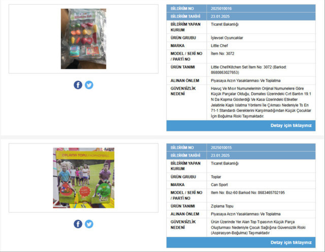 Çocuklarınızı bu üründen uzak tutun! Bakanlık yasakladı, piyasadan toplatılıyor - Resim: 1