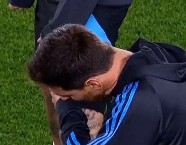 Son iç saha maçı olabilir! Messi'nin gözyaşları sel oldu aktı... - Resim: 0