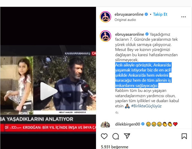 Depremde ölen kızının elini bir an olsun bırakmamıştı! Ebru Yaşar yeni gelişmeyi duyurdu: "En acil şekilde sağlayacağız" - Resim: 2