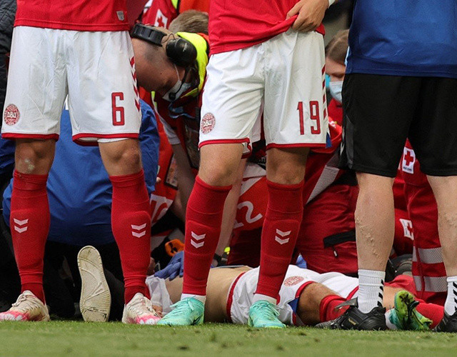 EURO 2020 maçında fenalaşan Danimarkalı Christian Eriksen sahalara dönebilecek mi? - Resim: 1