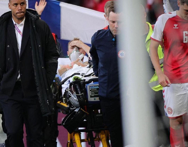 EURO 2020 maçında fenalaşan Danimarkalı Christian Eriksen sahalara dönebilecek mi? - Resim: 2