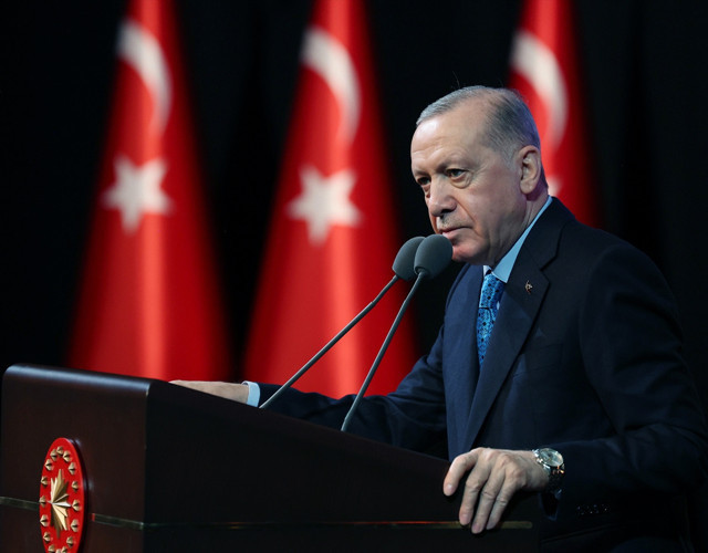 Cumhurbaşkanı Erdoğan: Soykırımcıların gözüne bakarak Gazze'nin evlatlarına sahip çıktık - Resim: 5