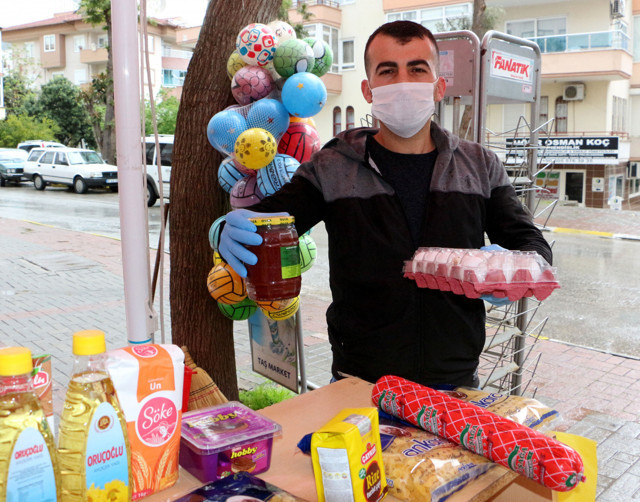 Antalya'da market sahibi kardeşlerden iyilik hareketi - Resim: 0