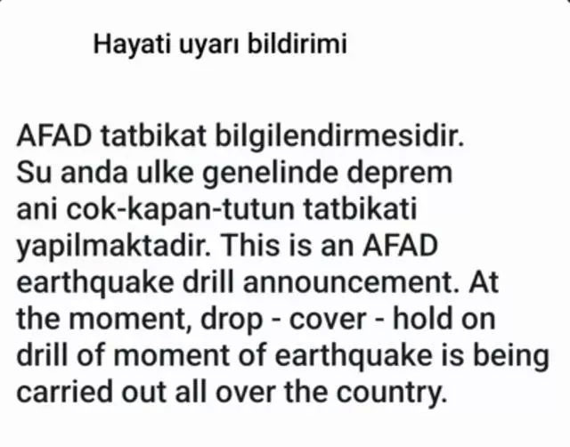 Deprem tatbikatında bazı telefonlara bildirim gitmedi! Nedenini AFAD Başkanı duyurdu - Resim: 0