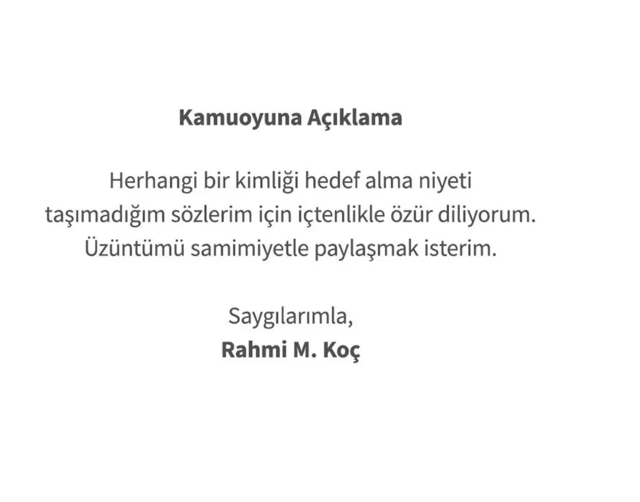 'Kürt kadın' fıkrası gündem olmuştu! Rahmi Koç hakkında soruşturma başlatıldı - Resim: 0