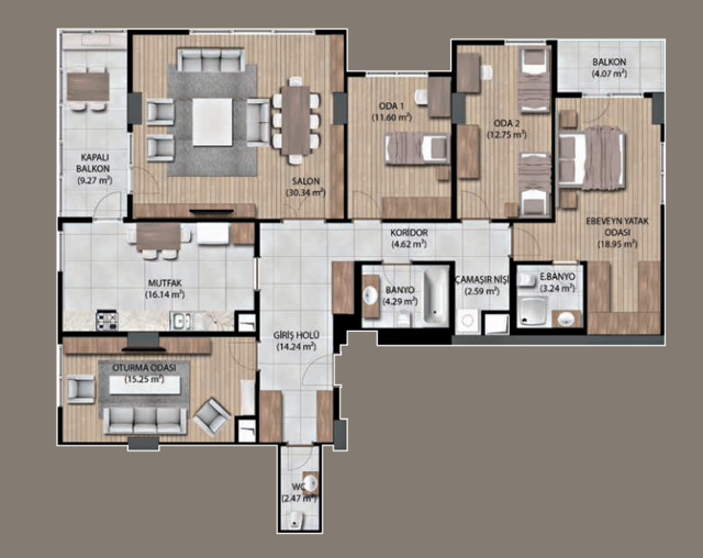 Niğde TOKİ Emlak Konut evleri fiyatları! 2+1 daire 252 bin lira - Resim: 0
